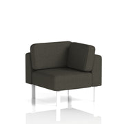 Brixworth Modular Seating Corner Unit - Main Line Flax - Temple White Legs - Homesplex