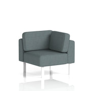 Brixworth Modular Seating Corner Unit - Main Line Flax - Westminster White Legs - Homesplex