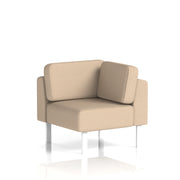 Brixworth Modular Seating Corner Unit - Synergy - Affix White Legs - Homesplex