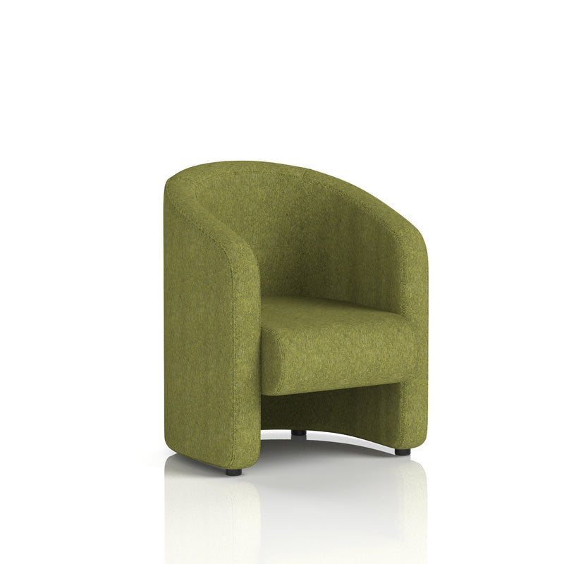 Lamport Armchair - Rivet - Olive fabric - Homesplex