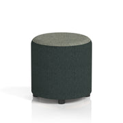 Harlestone Round Stool in Two Tone - Small Rivet - Charcoal Body Vitreous Top - Homesplex