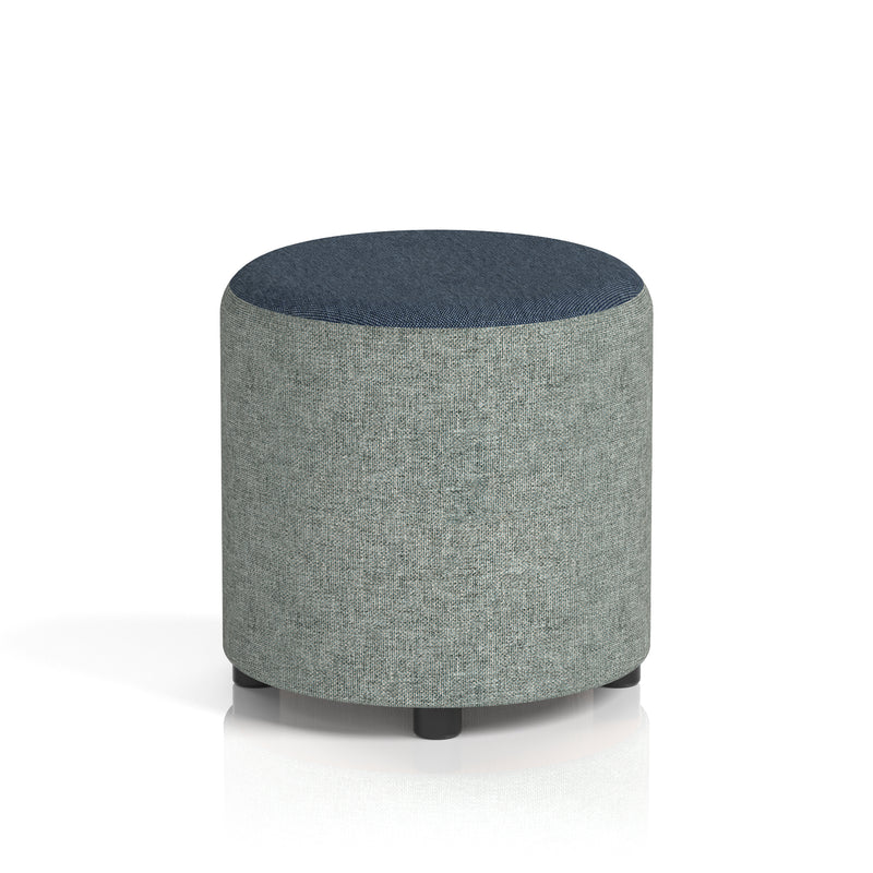 Harlestone Round Stool in Two Tone - Small Rivet - Prime Body Crucible Top - Homesplex