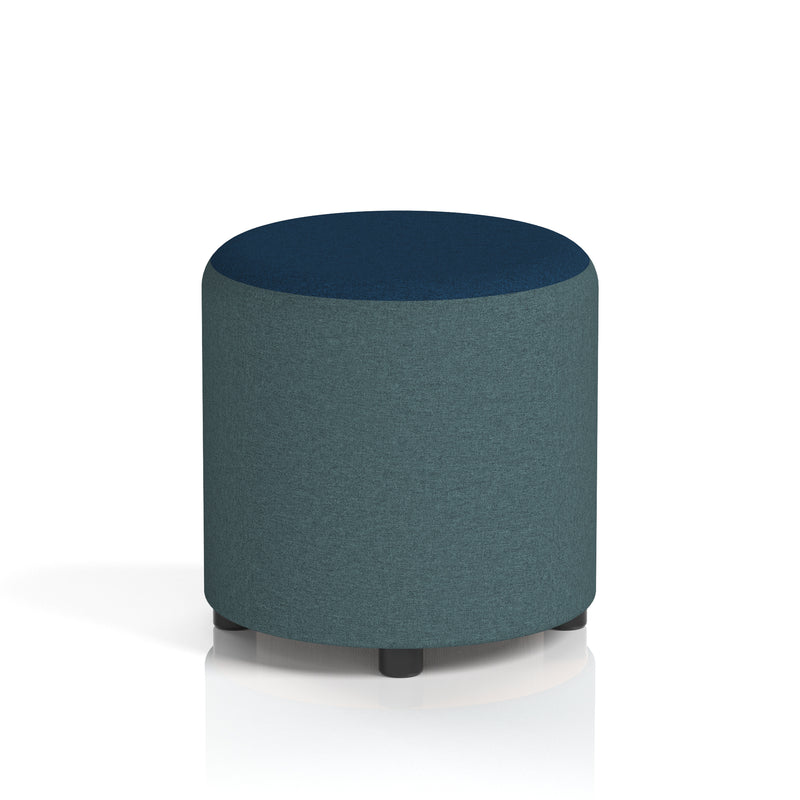 Harlestone Round Stool in Two Tone - Small X2 - Polygon Body Calculus Top - Homesplex