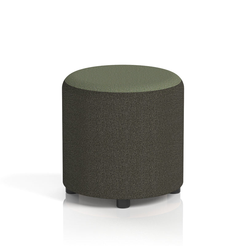 Harlestone Round Stool in Two Tone - Small Main Line Flax - Temple Body Monument Top - Homesplex