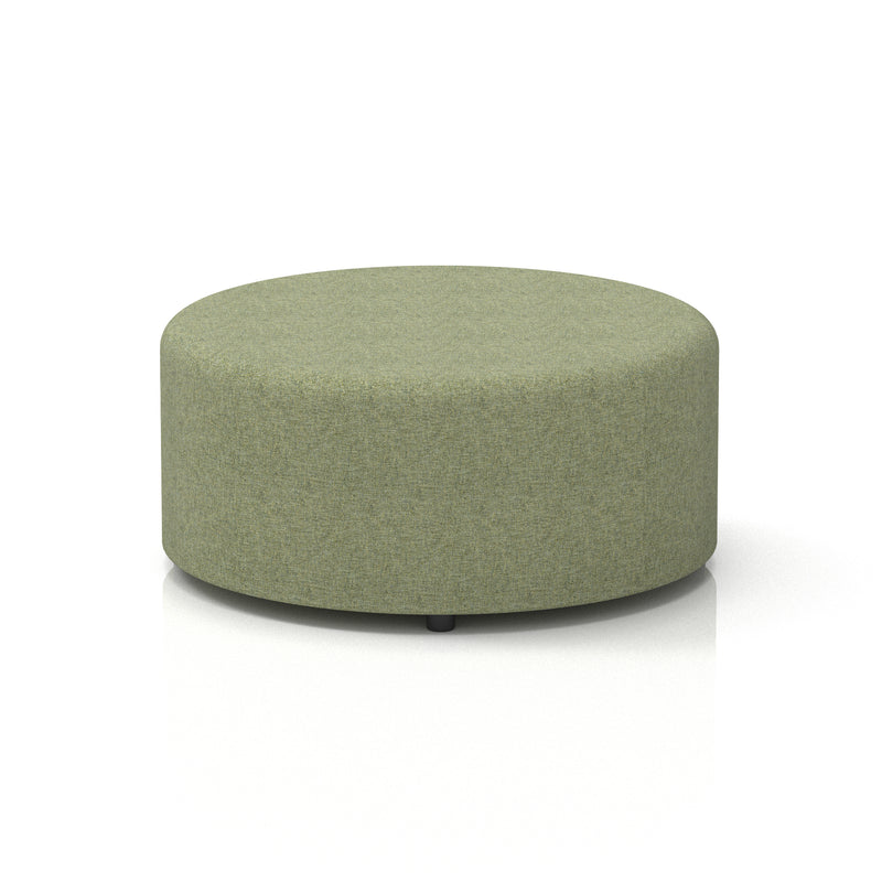 Harlestone Round Stool in Single Tone - Large Rivet - Burnish Body And Top - Homesplex