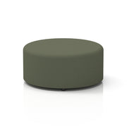 Harlestone Round Stool in Single Tone - Large Main Line Flax - Monument Body And Top - Homesplex