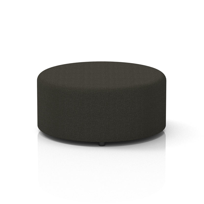 Harlestone Round Stool in Single Tone - Large Main Line Flax - Temple Body And Top - Homesplex