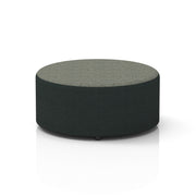 Harlestone Round Stool in Two Tone - Large Rivet - Charcoal Body Vitreous Top - Homesplex