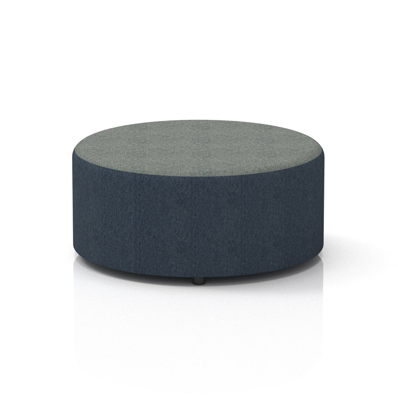 Harlestone Round Stool in Two Tone - Large Rivet - Crucible Body Prime Top - Homesplex
