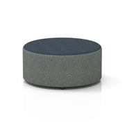 Harlestone Round Stool in Two Tone - Large Rivet - Prime Body Crucible Top - Homesplex