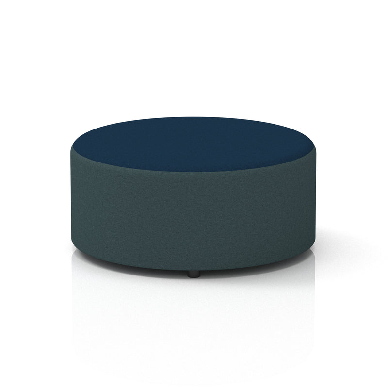 Harlestone Round Stool in Two Tone - Large X2 - Polygon Body Calculus Top - Homesplex