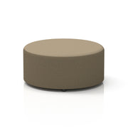 Harlestone Round Stool in Two Tone - Large Main Line Flax - Bank Body Upminster Top - Homesplex