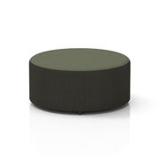 Harlestone Round Stool in Two Tone - Large Main Line Flax - Temple Body Monument Top - Homesplex