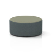 Harlestone Round Stool in Two Tone - Large Main Line Flax - Westminster Body Newbury Top - Homesplex