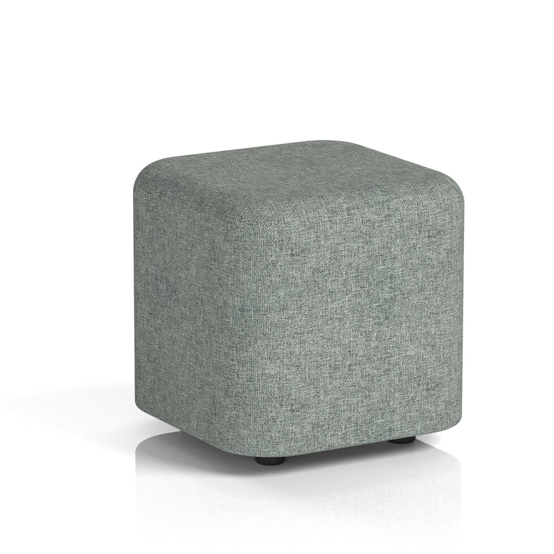 Harlestone Square Stool in Single Tone - Small Square Rivet - Prime - Homesplex