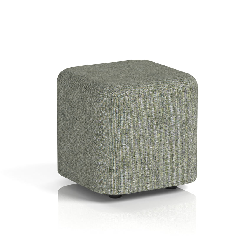 Harlestone Square Stool in Single Tone - Small Square Rivet - Vitreous - Homesplex