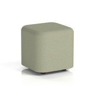 Harlestone Square Stool in Single Tone - Small Square Main Line Flax - Newbury - Homesplex