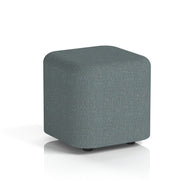 Harlestone Square Stool in Single Tone - Small Square Main Line Flax - Westminster - Homesplex