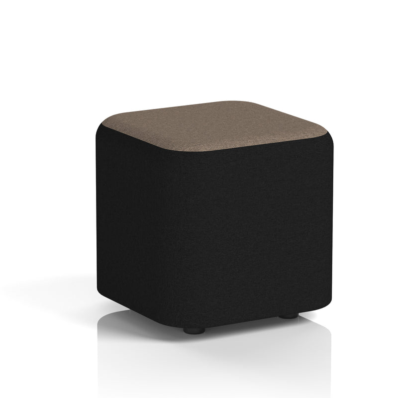 Harlestone Square Stool in Two Tone - Small Square X2 - Diameter Body Theory Top - Homesplex