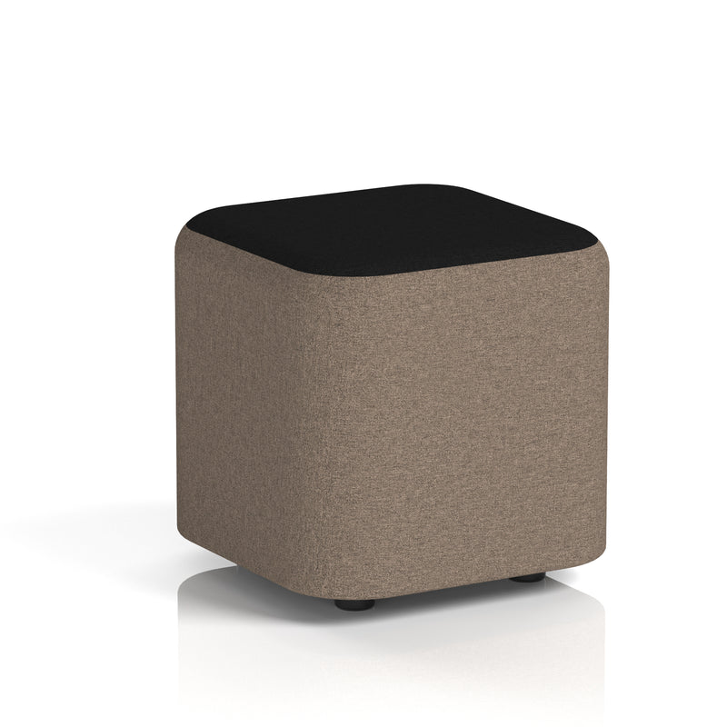 Harlestone Square Stool in Two Tone - Small Square X2 - Theory Body Diameter Top - Homesplex