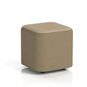 Harlestone Square Stool in Two Tone - Small Square Main Line Flax - Bank Body Upminster Top - Homesplex