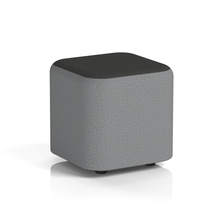 Harlestone Square Stool in Two Tone - Small Square Synergy - Partner Body Mix Top - Homesplex