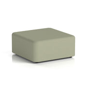 Harlestone Square Stool in Single Tone - Large Square Main Line Flax - Newbury - Homesplex