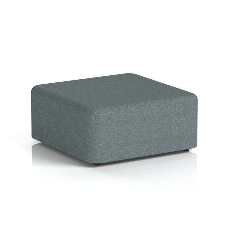 Harlestone Square Stool in Single Tone - Large Square Main Line Flax - Westminster - Homesplex