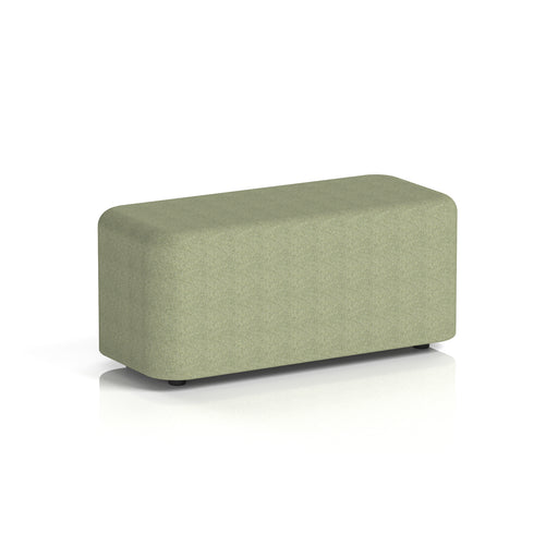 Harlestone Rectangular Stool in Single Tone - Small Rectangular Rivet - Burnish - Homesplex