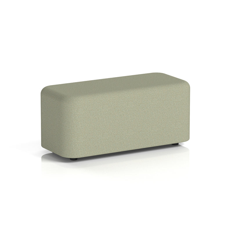 Harlestone Rectangular Stool in Single Tone - Small Rectangular Main Line Flax - Newbury - Homesplex