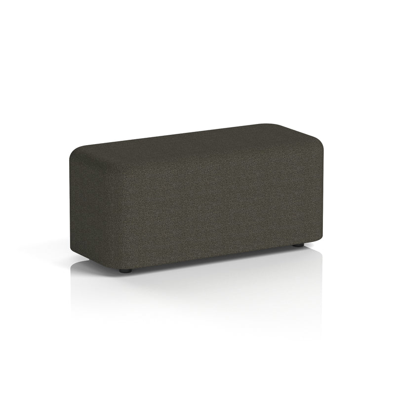 Harlestone Rectangular Stool in Single Tone - Small Rectangular Main Line Flax - Temple - Homesplex