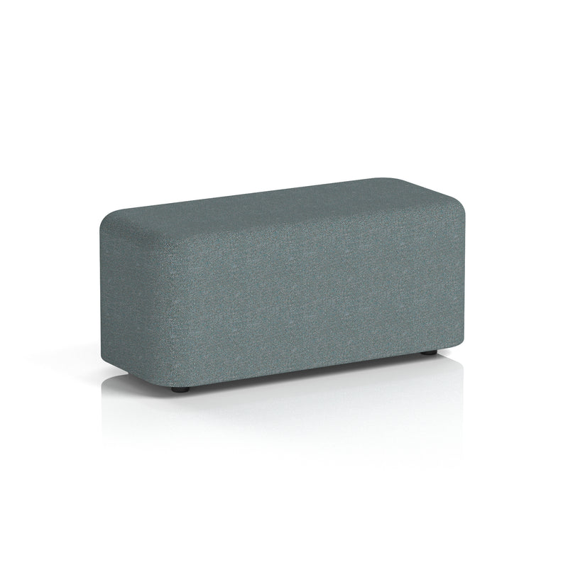 Harlestone Rectangular Stool in Single Tone - Small Rectangular Main Line Flax - Westminster - Homesplex