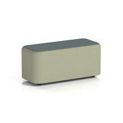 Harlestone Rectangular Stool in Two Tone - Small Rectangular Main Line Flax - Newbury Body Westminster Top - Homesplex