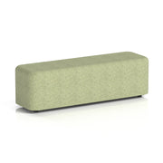 Harlestone Rectangular Stool in Single Tone - Large Rectangular Rivet - Burnish - Homesplex