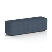 Harlestone Rectangular Stool in Single Tone - Large Rectangular Rivet - Crucible - Homesplex