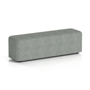Harlestone Rectangular Stool in Single Tone - Large Rectangular Rivet - Prime - Homesplex