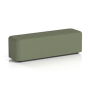 Harlestone Rectangular Stool in Single Tone - Large Rectangular Main Line Flax - Monument - Homesplex