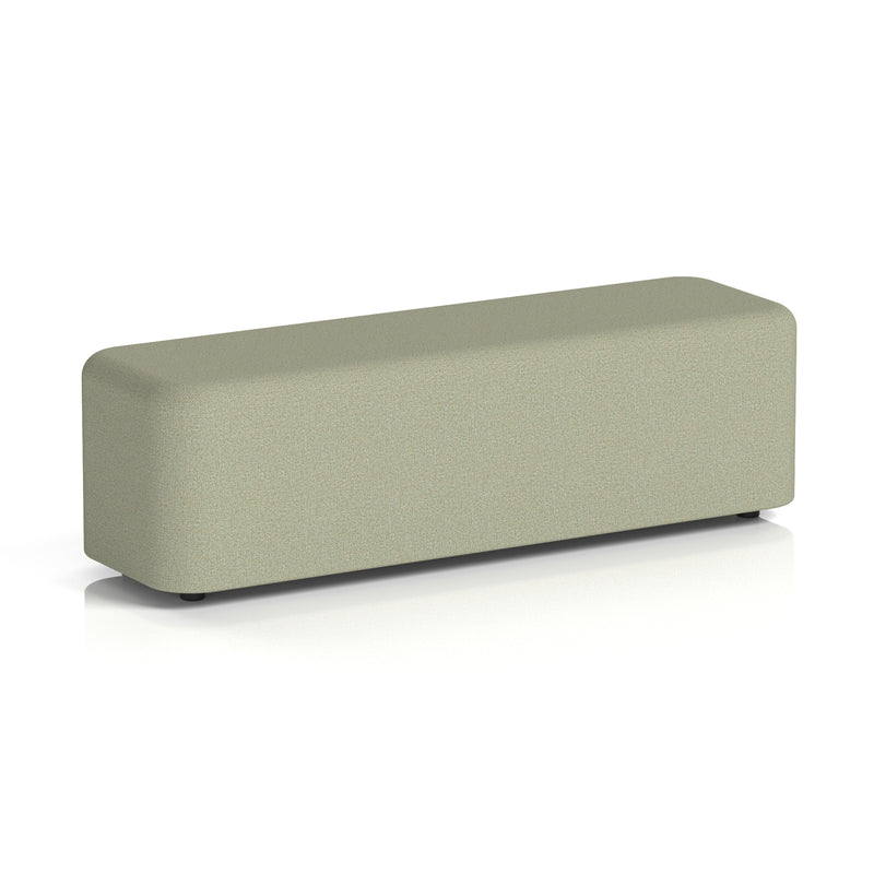 Harlestone Rectangular Stool in Single Tone - Large Rectangular Main Line Flax - Newbury - Homesplex