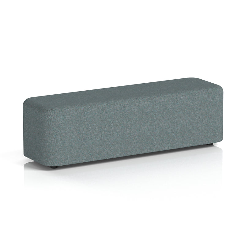 Harlestone Rectangular Stool in Single Tone - Large Rectangular Main Line Flax - Westminster - Homesplex