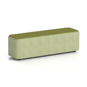 Harlestone Rectangular Stool in Two Tone - Large Rectangular Rivet - Burnish Body Olive Top - Homesplex