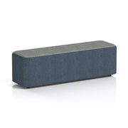 Harlestone Rectangular Stool in Two Tone - Large Rectangular Rivet - Crucible Body Prime Top - Homesplex