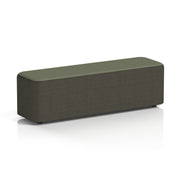 Harlestone Rectangular Stool in Two Tone - Large Rectangular Main Line Flax - Temple Body Monument Top - Homesplex