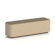 Harlestone Rectangular Stool in Two Tone - Large Rectangular Main Line Flax - Upminster Body Bank Top - Homesplex