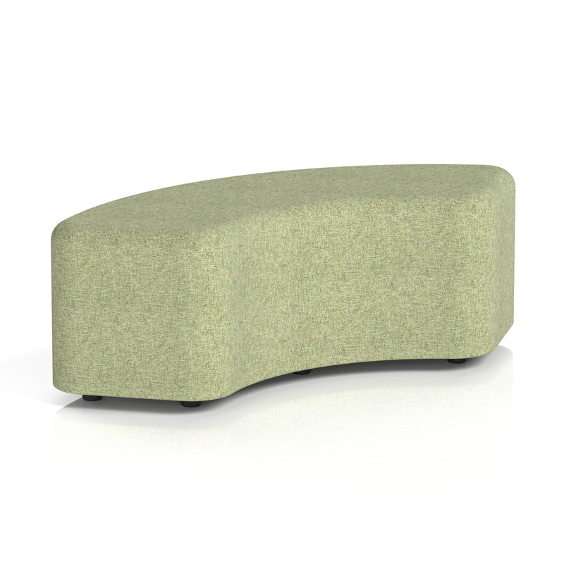 Harlestone Curved Stool in Single Tone - 90 Degree Rivet - Burnish - Homesplex
