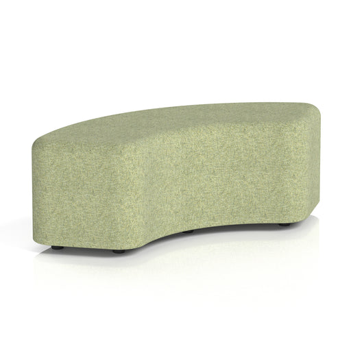 Harlestone Curved Stool in Single Tone - 90 Degree Rivet - Burnish - Homesplex