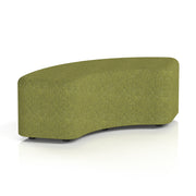 Harlestone Curved Stool in Single Tone - 90 Degree Rivet - Olive - Homesplex