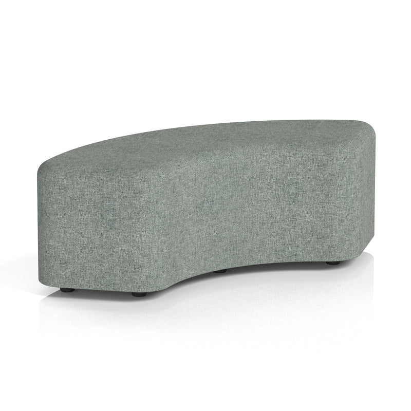 Harlestone Curved Stool in Single Tone - 90 Degree Rivet - Prime - Homesplex
