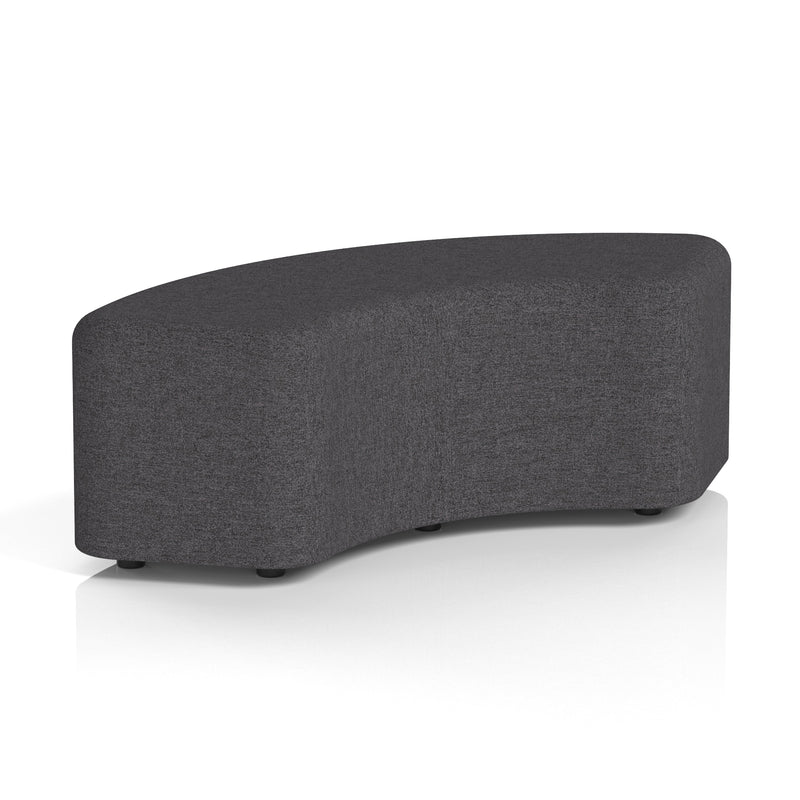 Harlestone Curved Stool in Single Tone - 90 Degree X2 - Arithmetic - Homesplex