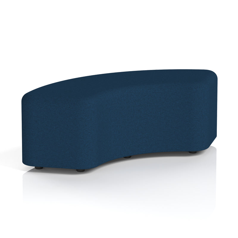 Harlestone Curved Stool in Single Tone - 90 Degree X2 - Calculus - Homesplex