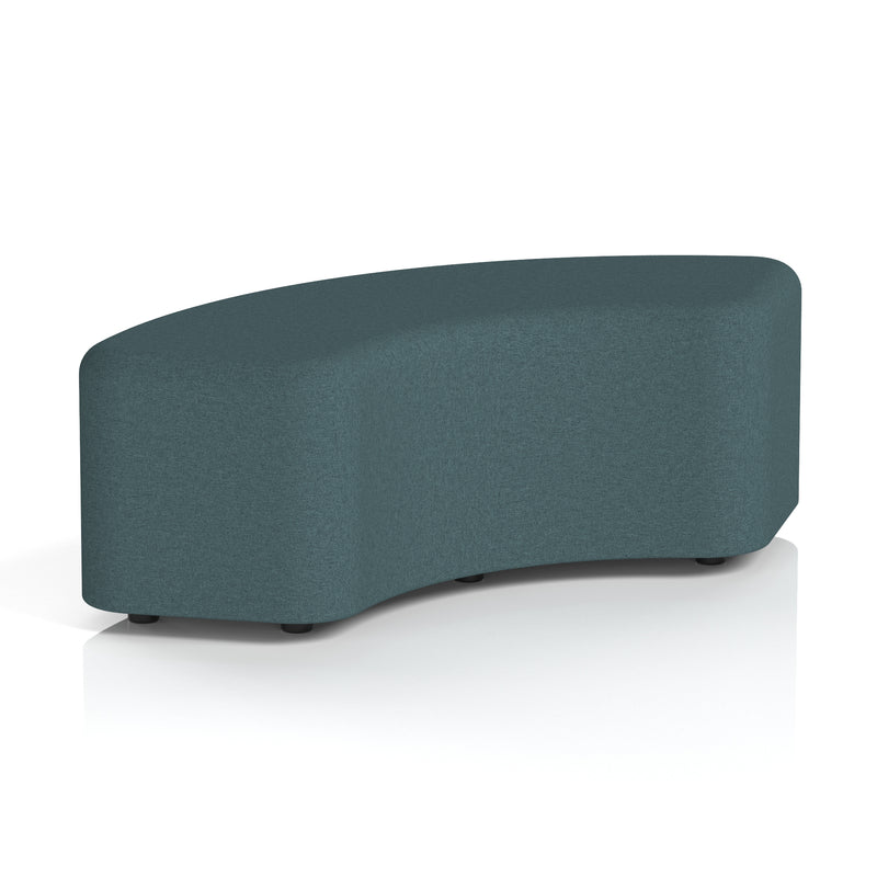 Harlestone Curved Stool in Single Tone - 90 Degree X2 - Polygon - Homesplex
